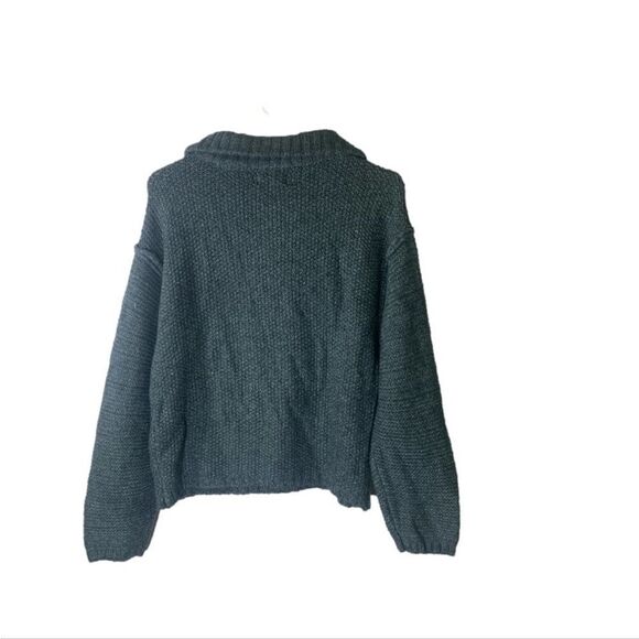 Universal Thread NEW Small Teal‎ 1/4 Zip Pullover Sweater - Picture 5 of 5